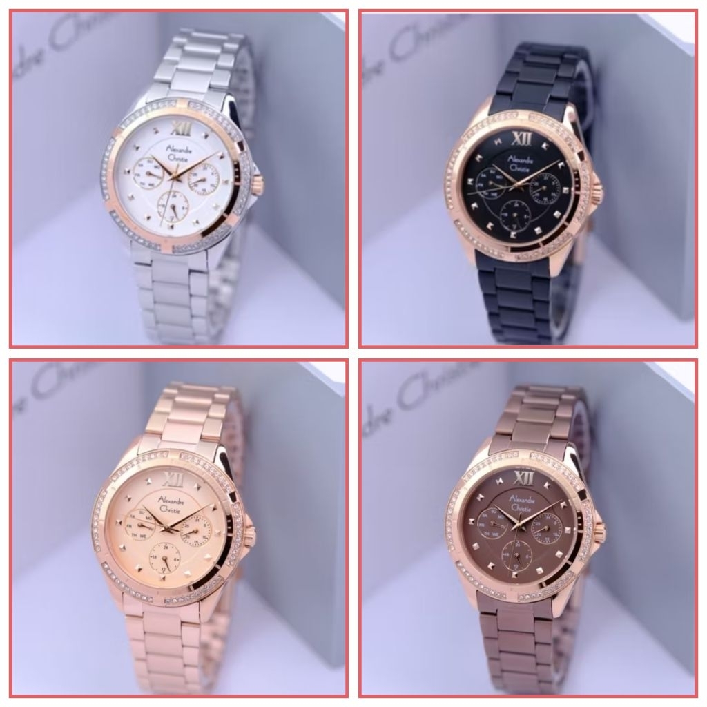 Ac 2644 Jam Tangan Alexandre christie 2644 Alexander Christie cewek