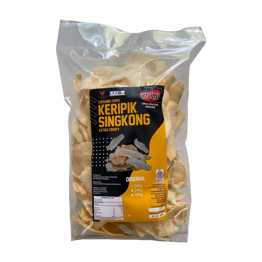 

Keripik Singkong Extra Crispy – YUMMY