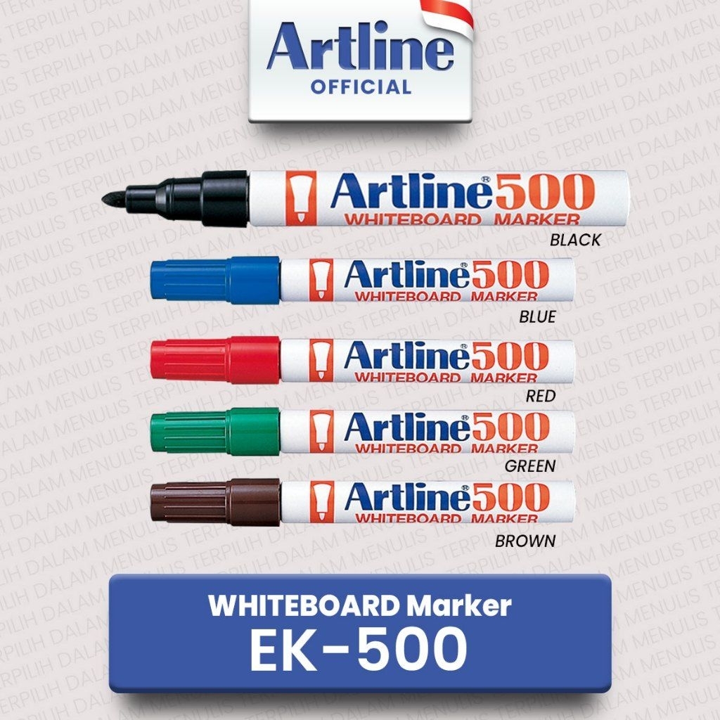 

Spidol Artline EK 500 White Board Bisa di Hapus Harga 1 Pcs