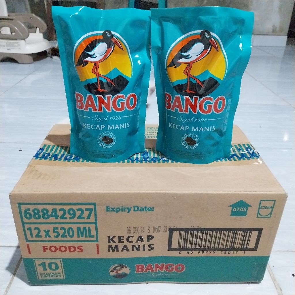 

(DIX JOGJA) BANGO KECAP MANIS 700GR / 520ML KEMASAN REFFIL POUCH SOY SAUCE
