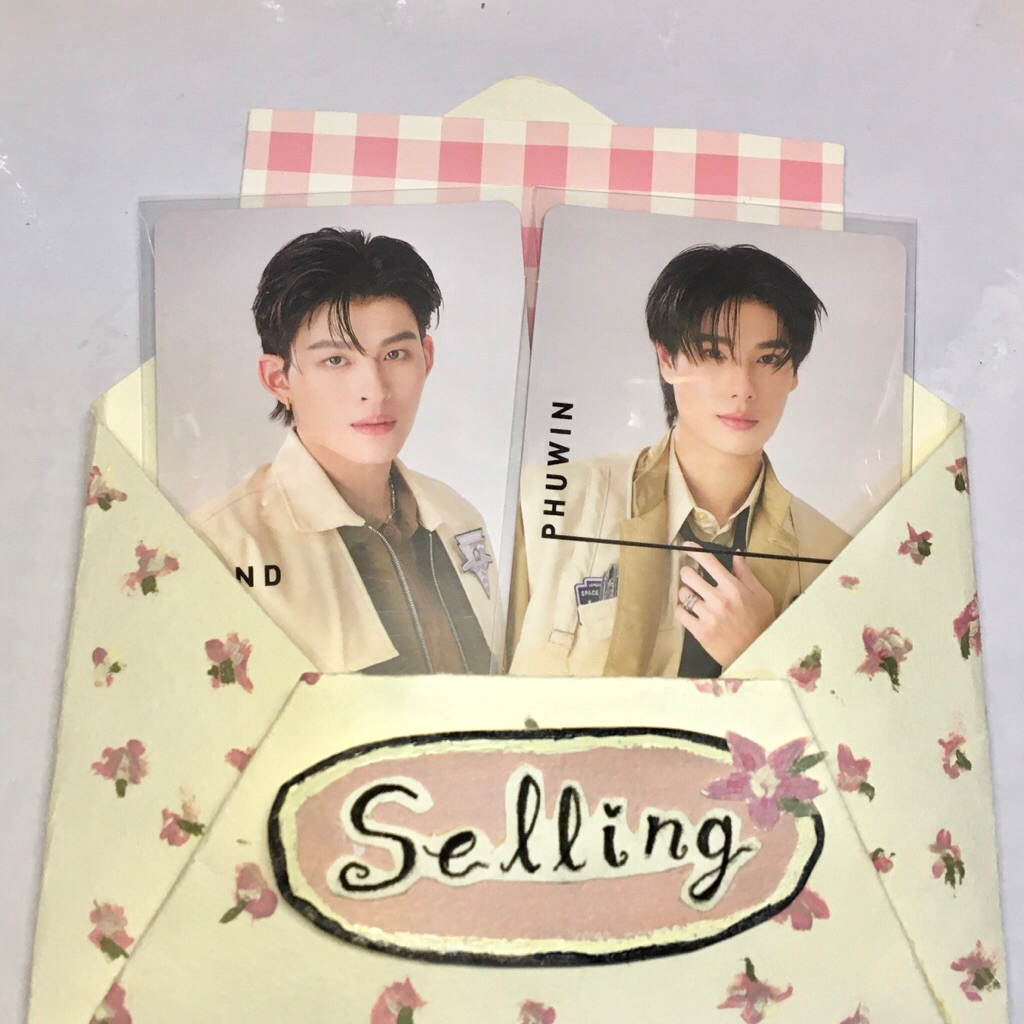 PHOTOCARD MINI PHOTO SET POND PHUWIN LOL GMMTV 2025