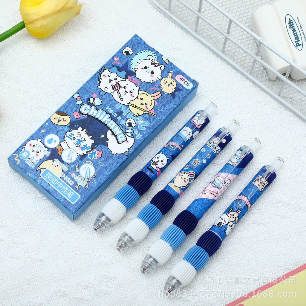 

PULPEN SHINCHAN DENIM ISI 4 / PULPEN CHIIKAWA DENIM ISI 4 / PULPEN DENIM ISI 4 CHIIKAWA SHINCHAN