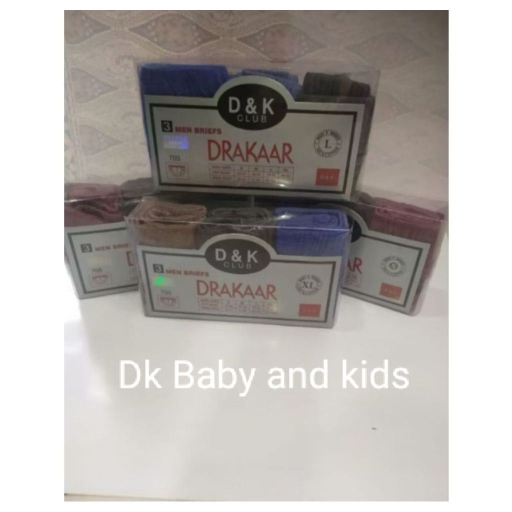 Celana dalam pria drakar isi 3 pcs
