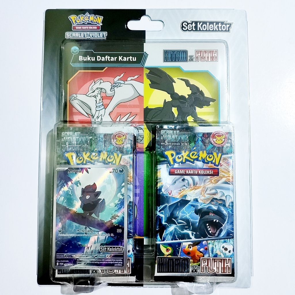 Kartu POKEMON Indonesia Hitam & Putih (Set Kolektor)