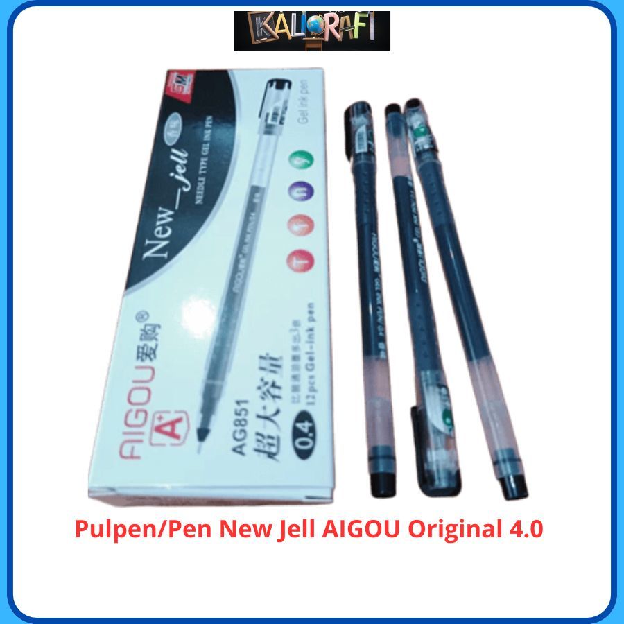 

Bolpen pulpen pen new jell aigou original 4.0