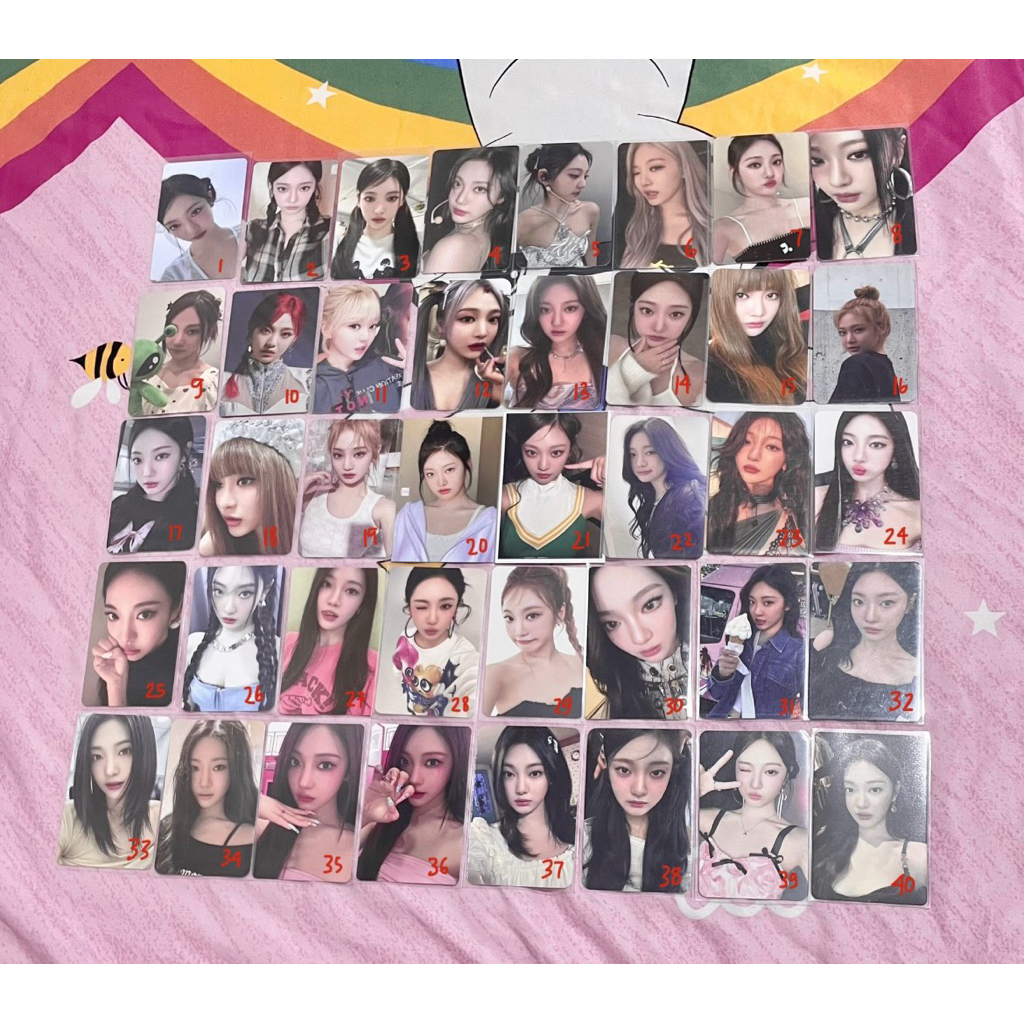 (SALE) aespa ningning photocard (bm, savage, armageddon,drama,girls, all era)