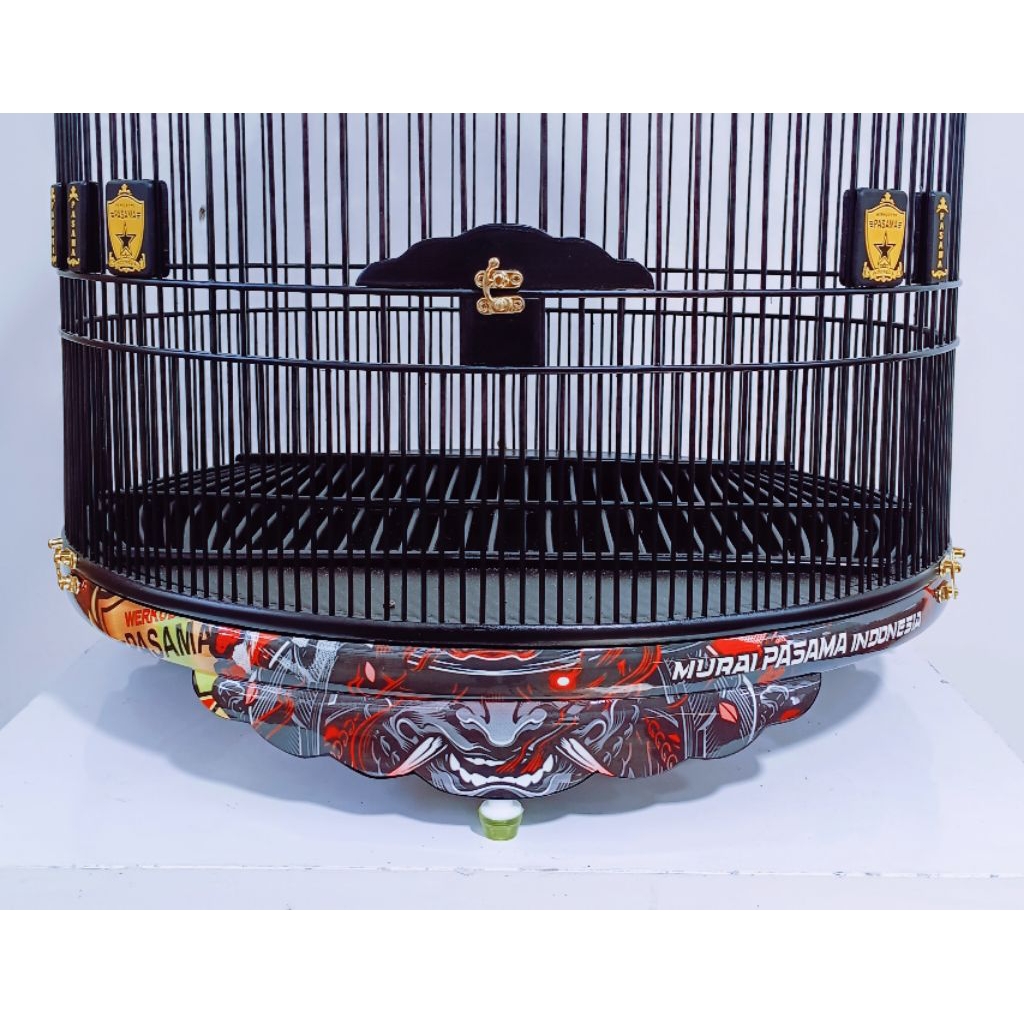 Sangkar murai pasama water decal