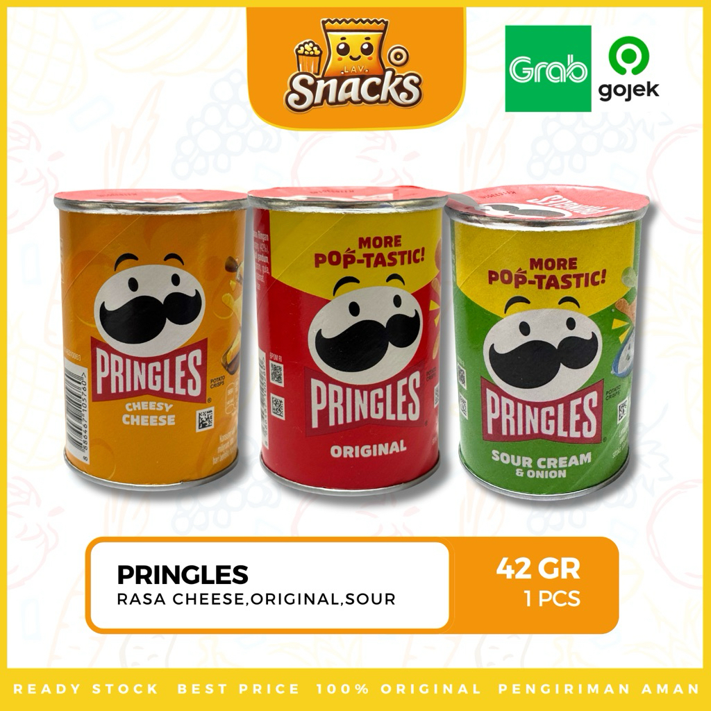 

Lav.Snacks︱Pringles SourCream / Original / Cheese 42GR - 1 PACK