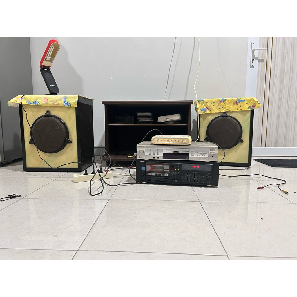 tape deck primo dvd phillips vcd toshiba jadul