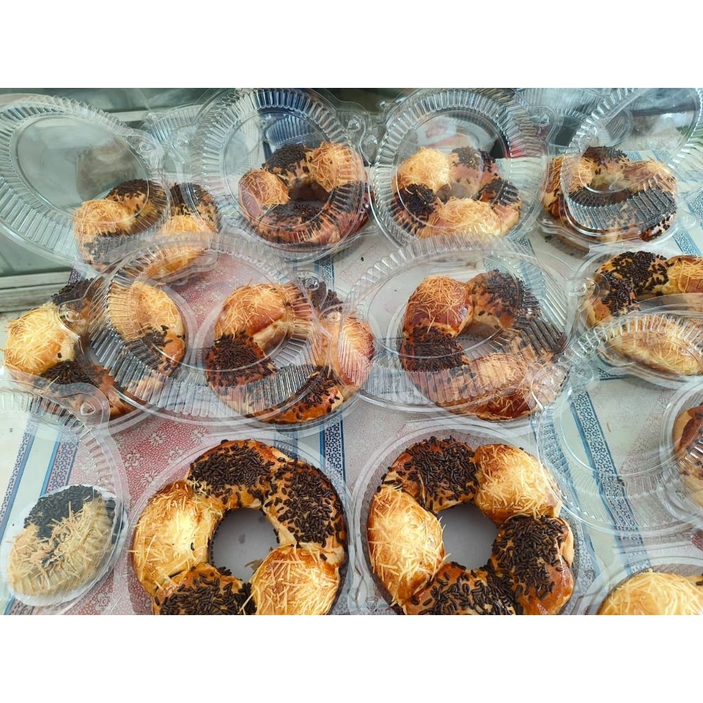 

Roti kembang bolong mini loyang 16.(tahan 5 hari