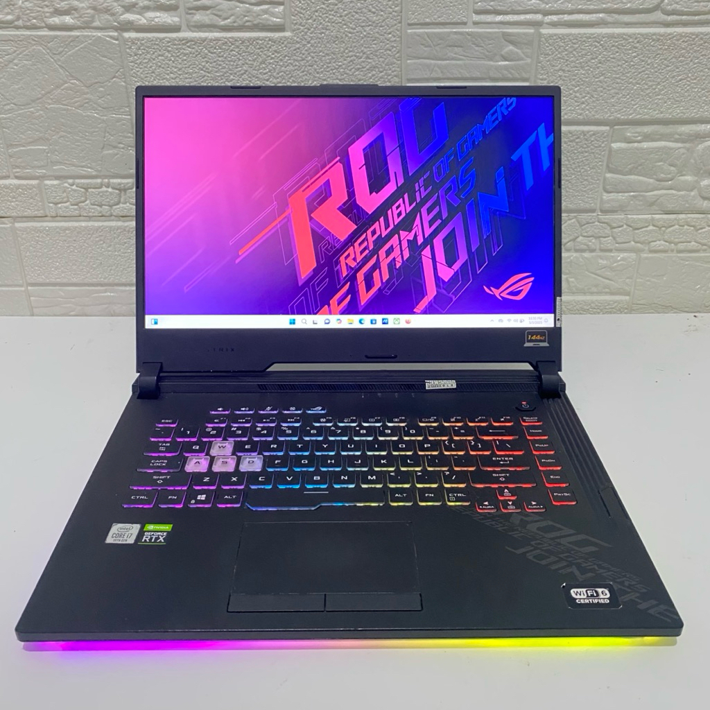 Laptop Gaming Asus ROG Strix G512LW i7 10750H RTX 2070 8GB RAM 16GB/512GB