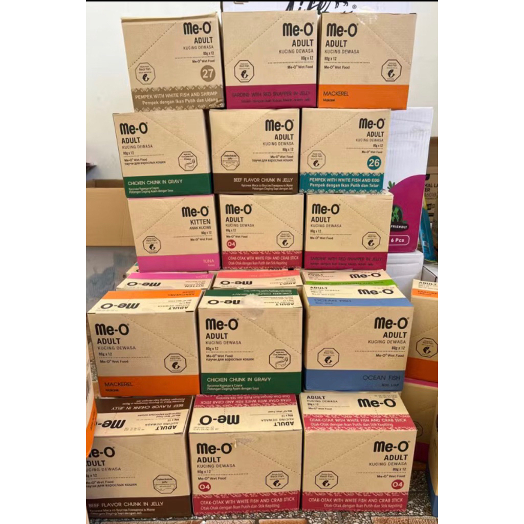 MEO Pouch 1 Dus isi 12 saset/Me-O