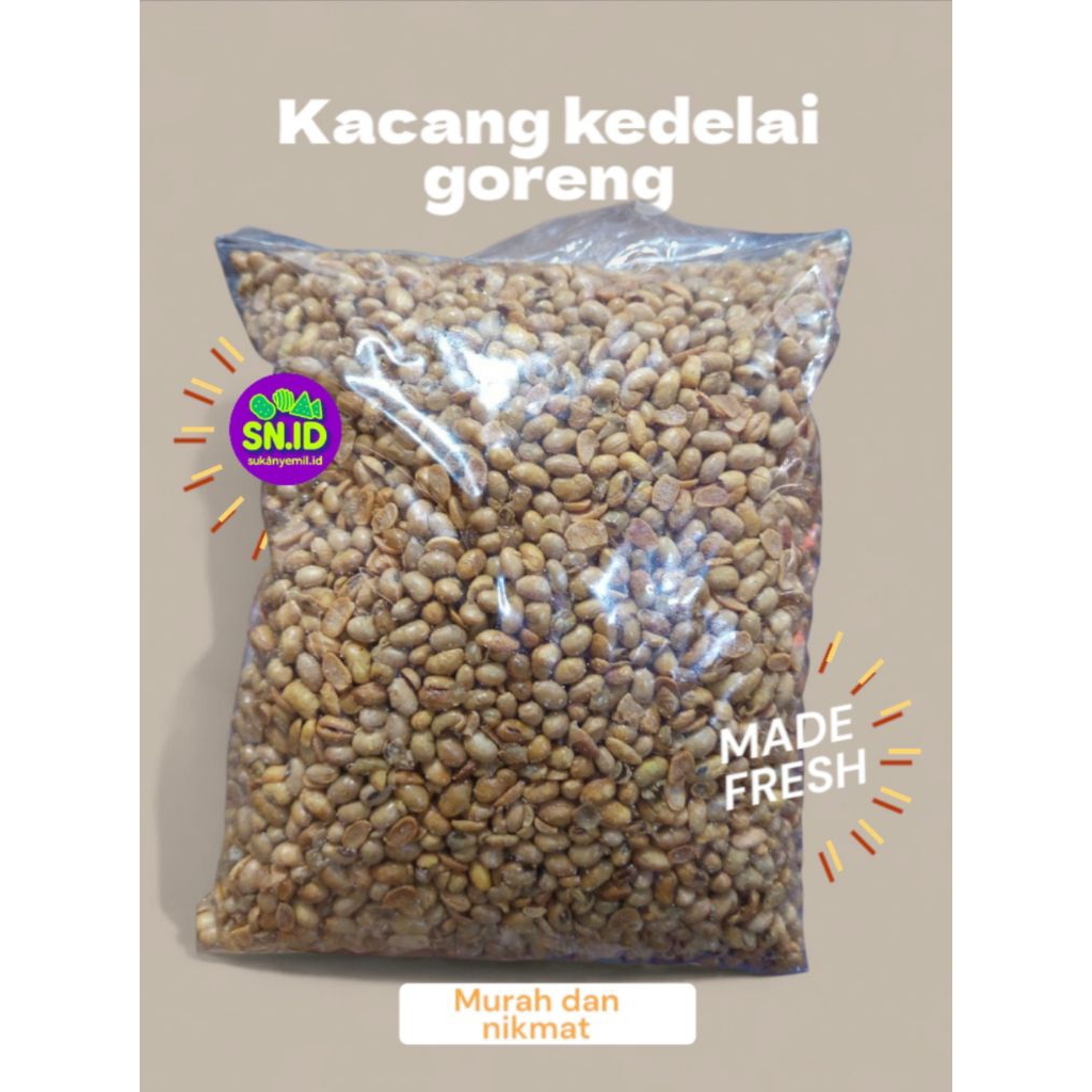 

kedelai goreng gurih nikmat original 1kg