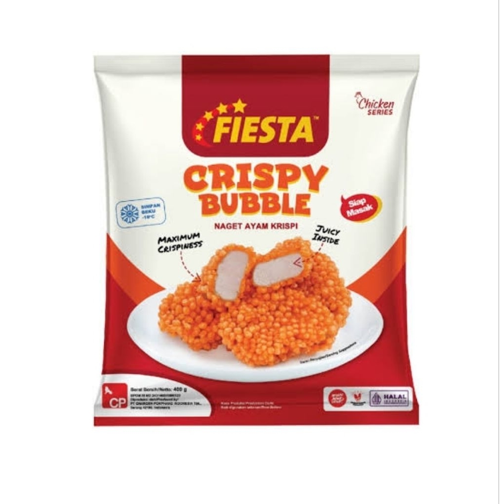 

FIESTA NUGGET AYAM KRISPI/NUGET AYAM CRISPY BUBBLE