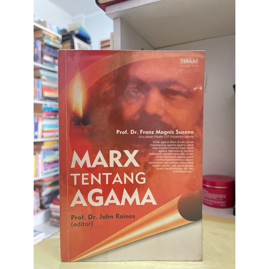 BUKU MARX TENTANG AGAMA OLEH PROF DR JOHN RAINES