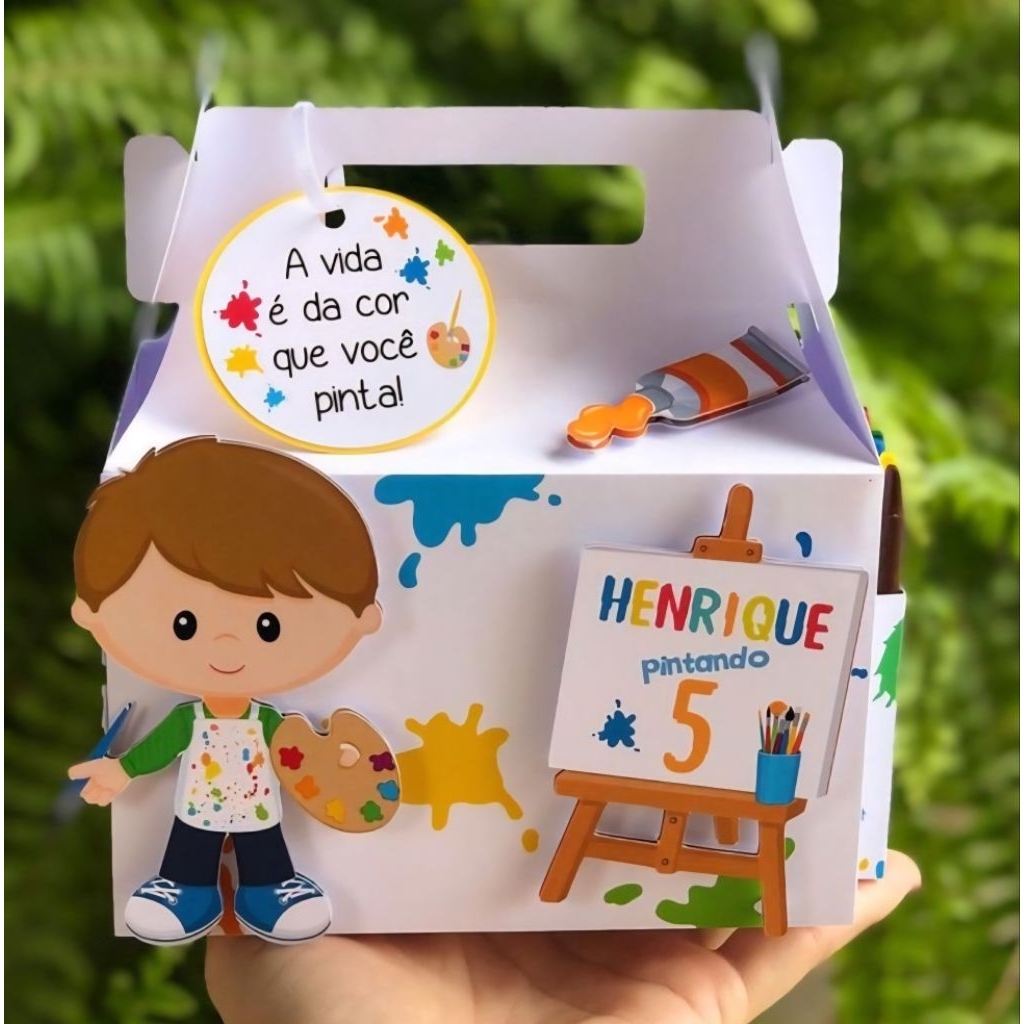 

Gabble Box kotak snack 3d custom