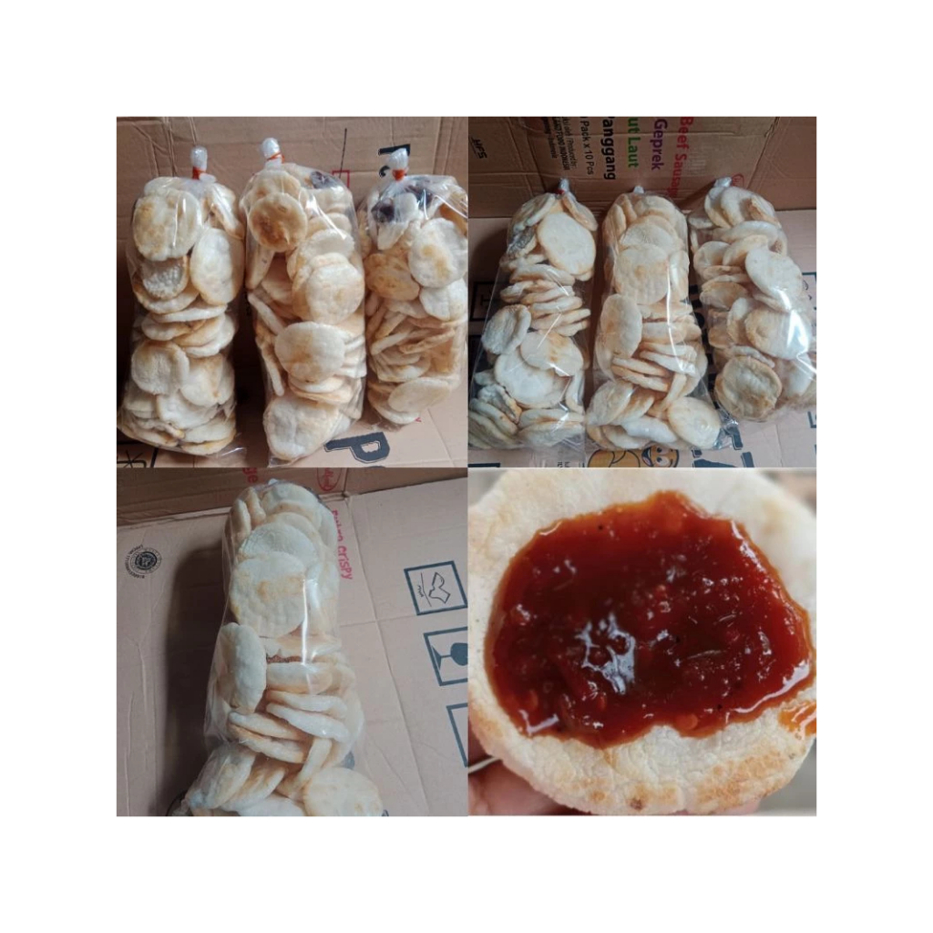 

Kemplang Panggang Bantet Lampung Isi 50 Gurih / Kemplang