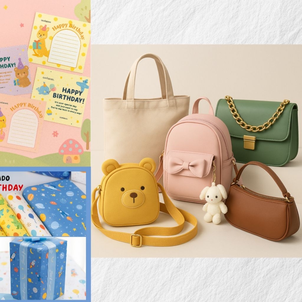 

Tas Wanita – Souvenir Ulang Tahun / Hadiah | Hadiah/Kado/Hampers/Gift/Parsel/Souvenir/Bingkisan/Parsel/Paket