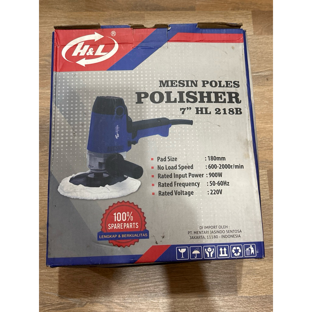 Mesin polisher H&L 7" HL 218B