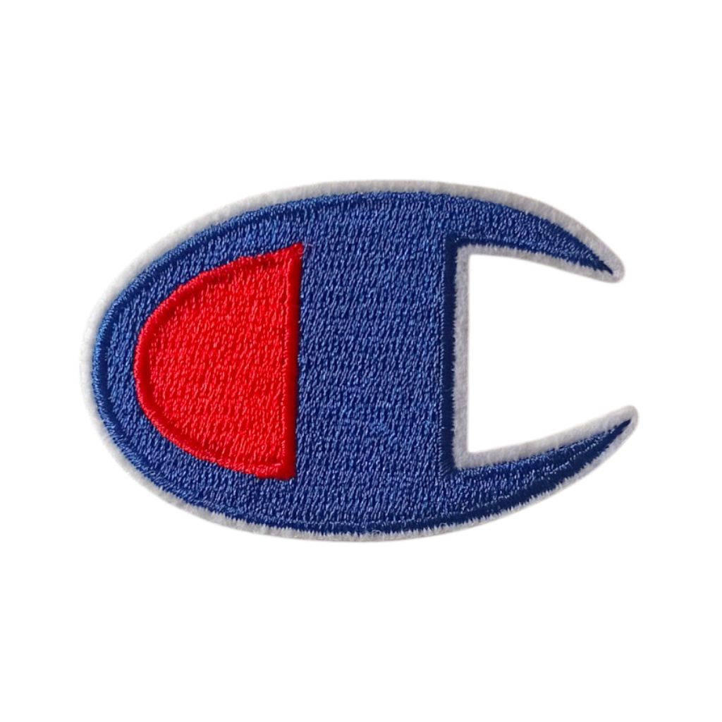 iron patch Bordir logo Champion