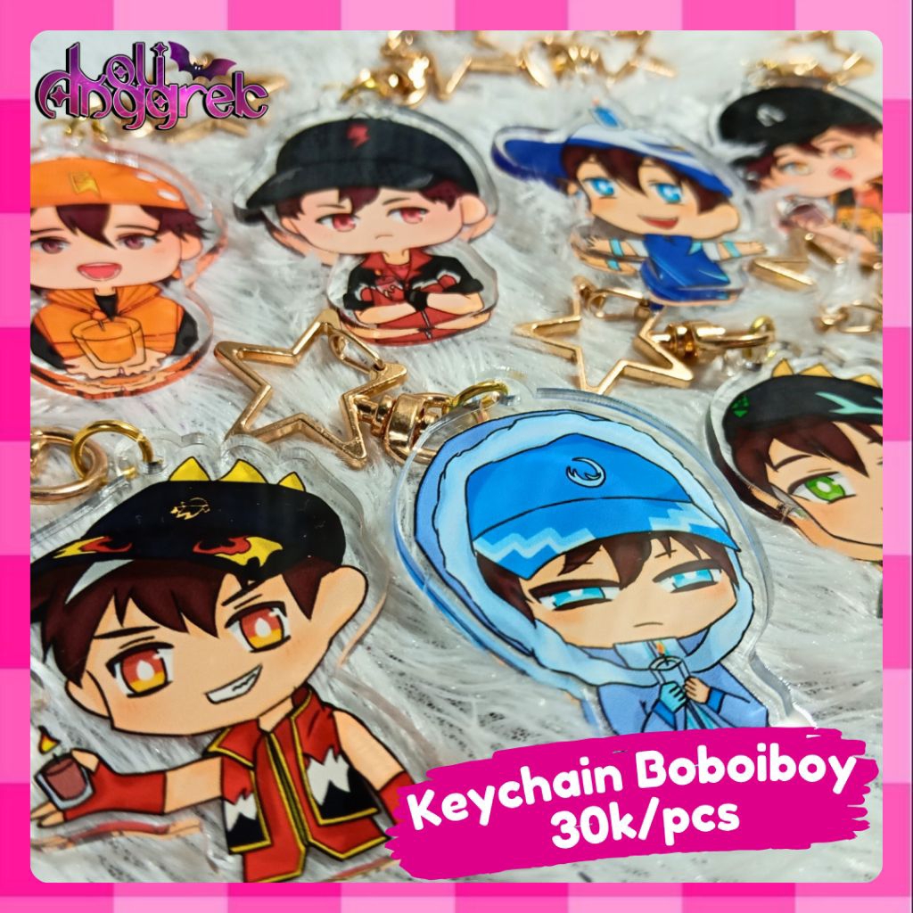 Fanmerch Keychain Boboiboy