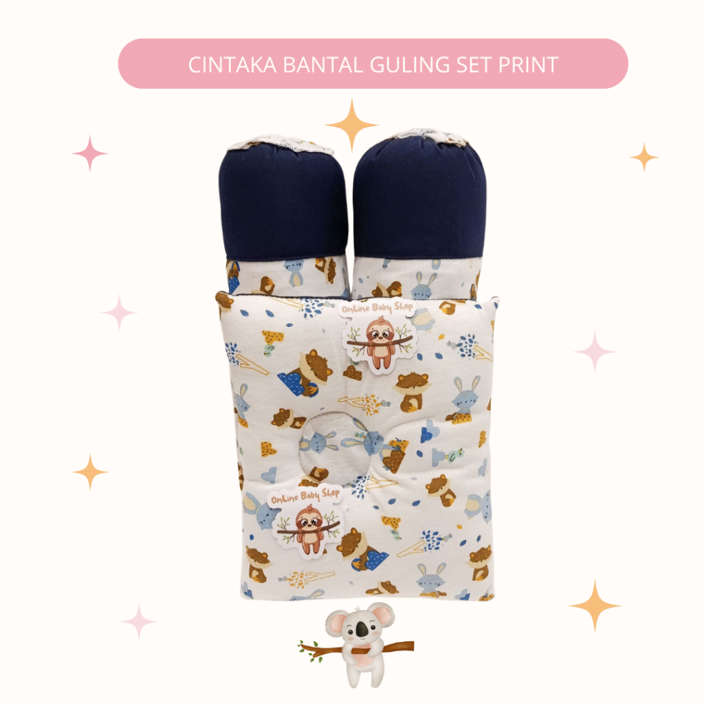 Cintaka Bantal Guling Bayi Motif Boneka