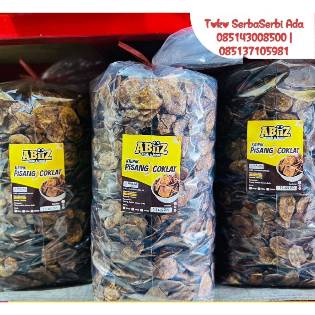

ABIIZ KERIPIK PISANG COKLAT 2KG
