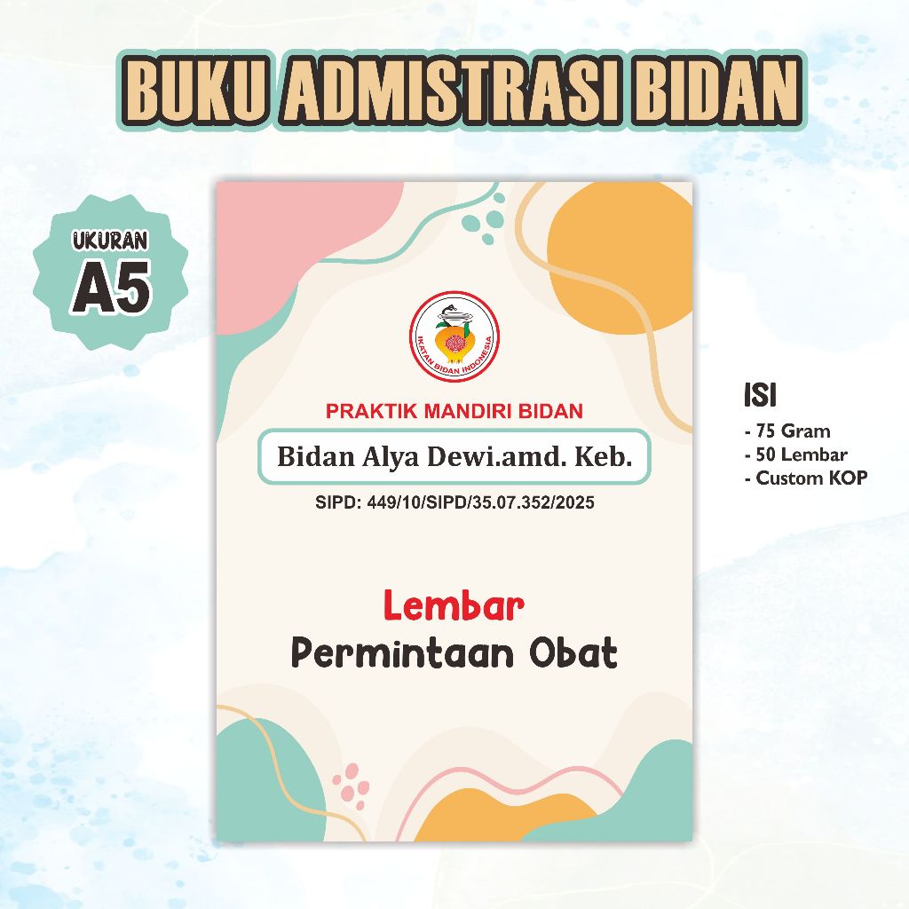 

Buku Administrasi budan CUSTOM, Surat keterangan istirahat, surat keterangan hamil