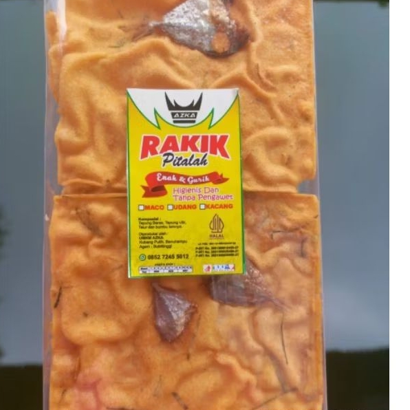 

Peyek/Rakik Maco dan Udang Pitalah Azka