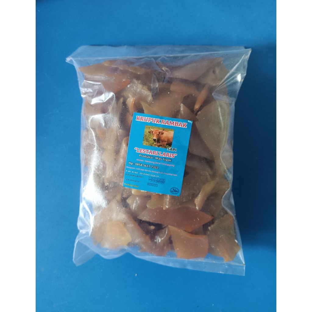 

Krecek Rambak SAPI super asli tulungagung 500gram