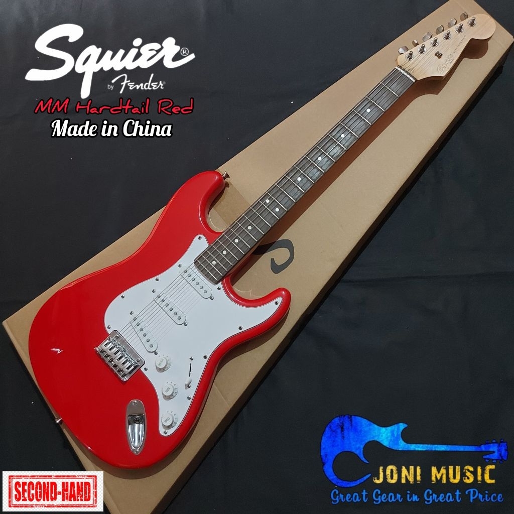 Gitar Squier MM Hardtail Strat Stratocaster