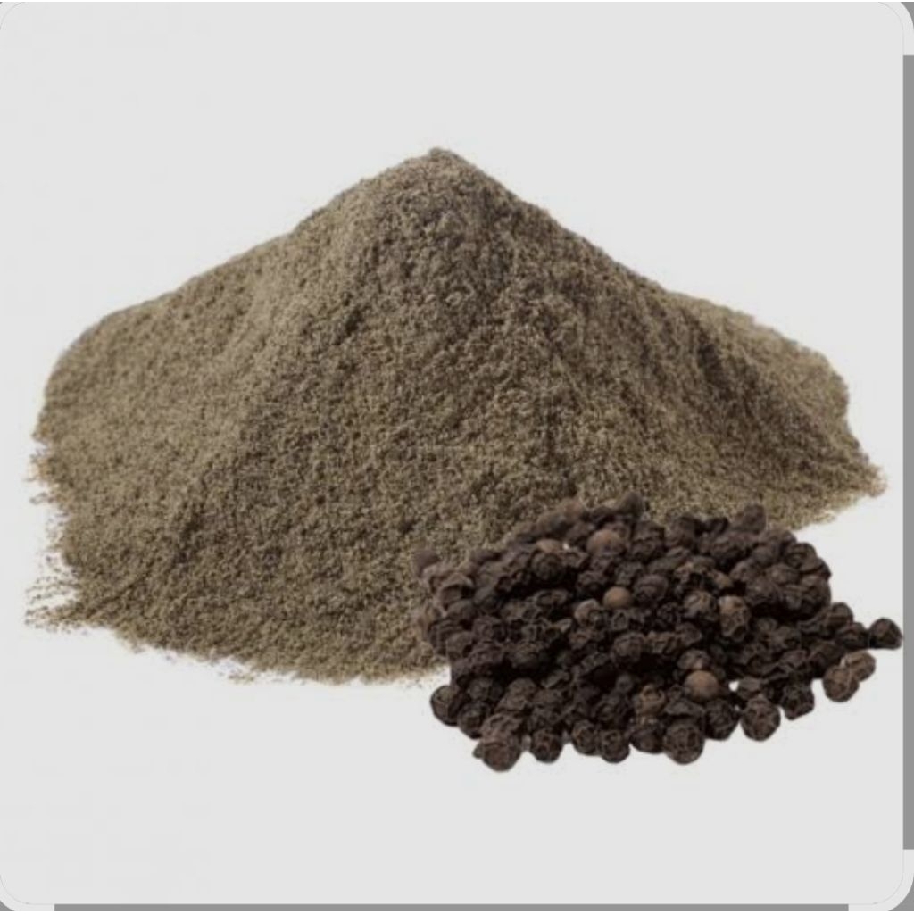 

100 gram Bubuk Lada Hitam Asli - Black Pepper Powder - Merica hitam bubuk