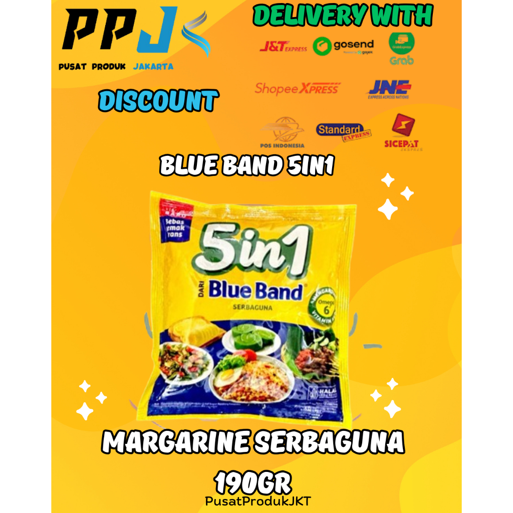 

Blue Band 5in1 Serbaguna 190 gr