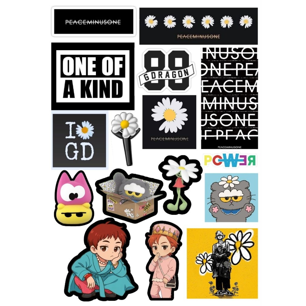 

Stiker Pack G-DRAGON // Big Bang