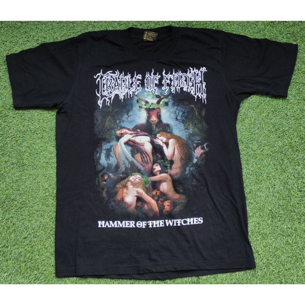 kaos band cradle of filth hammer of the witches black metal music vintage