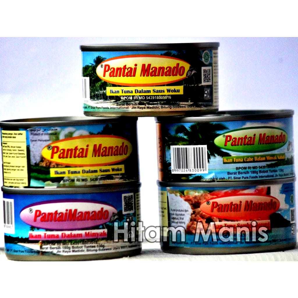Ikan Tuna Kaleng Manado / Ikan Kaleng Tuna Pantai Manado