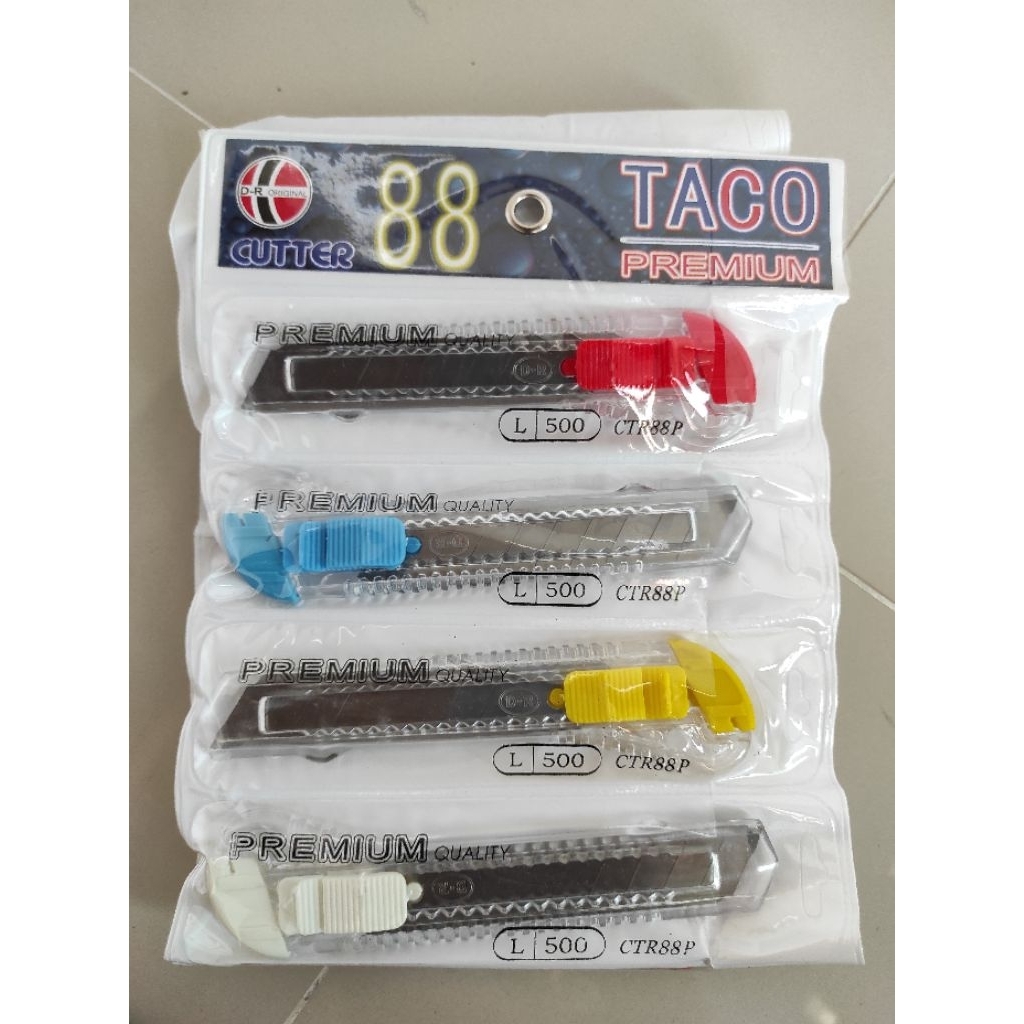 

Cutter || pemotong || pimes merek taco cutter serbaguna yang murah