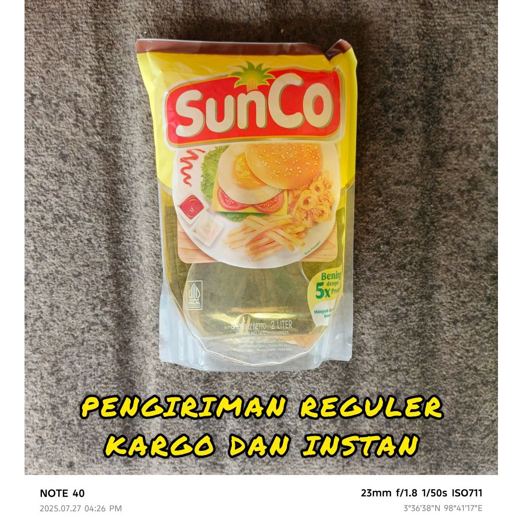 

SUNCO 2L ~ MINYAK GORENG PREMIUM