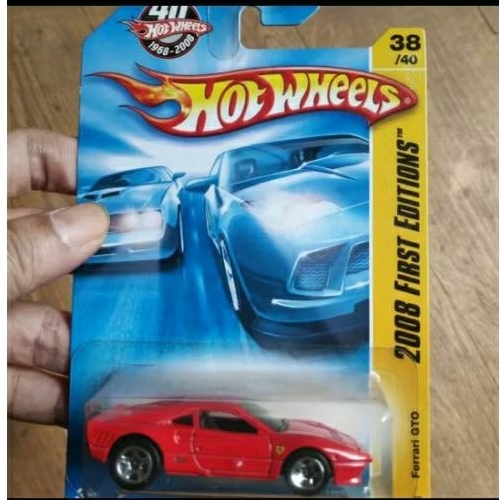 hot wheels Ferrari gto merah red 2008 first edition langka rare bukan Enzo LaFerrari 599xx 488