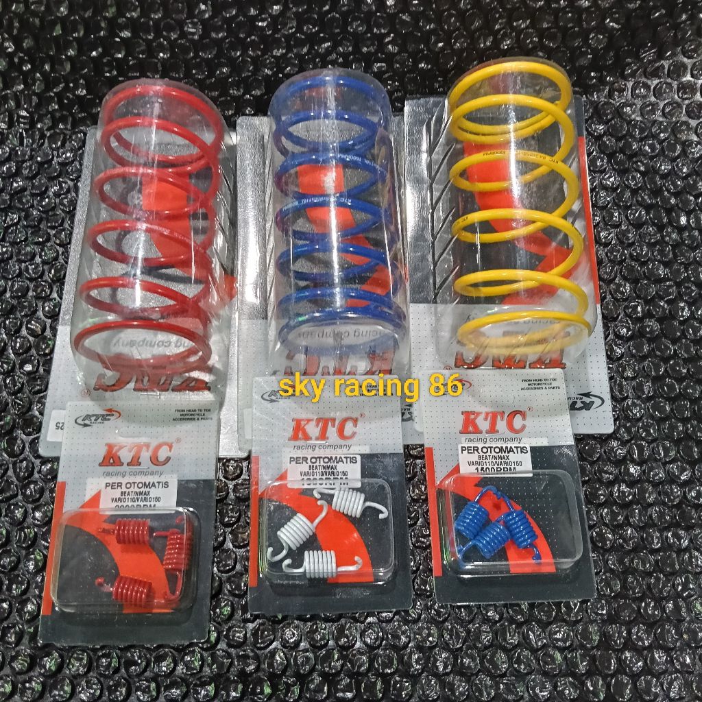 Per cvt ktc paketan plus per kampas ganda 1000/1500/2000rpm beat karbu beat fi beat pop beat deluxe 