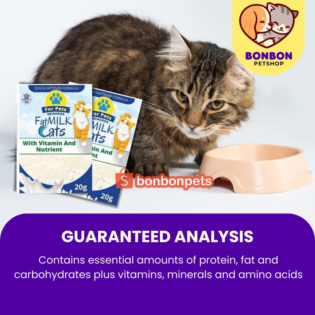 Susu Fatmilk Penggemuk Anak kucing Susu Koneko Susu Gemuk Cat Fat Milk Powder Susu Growssy Kitten