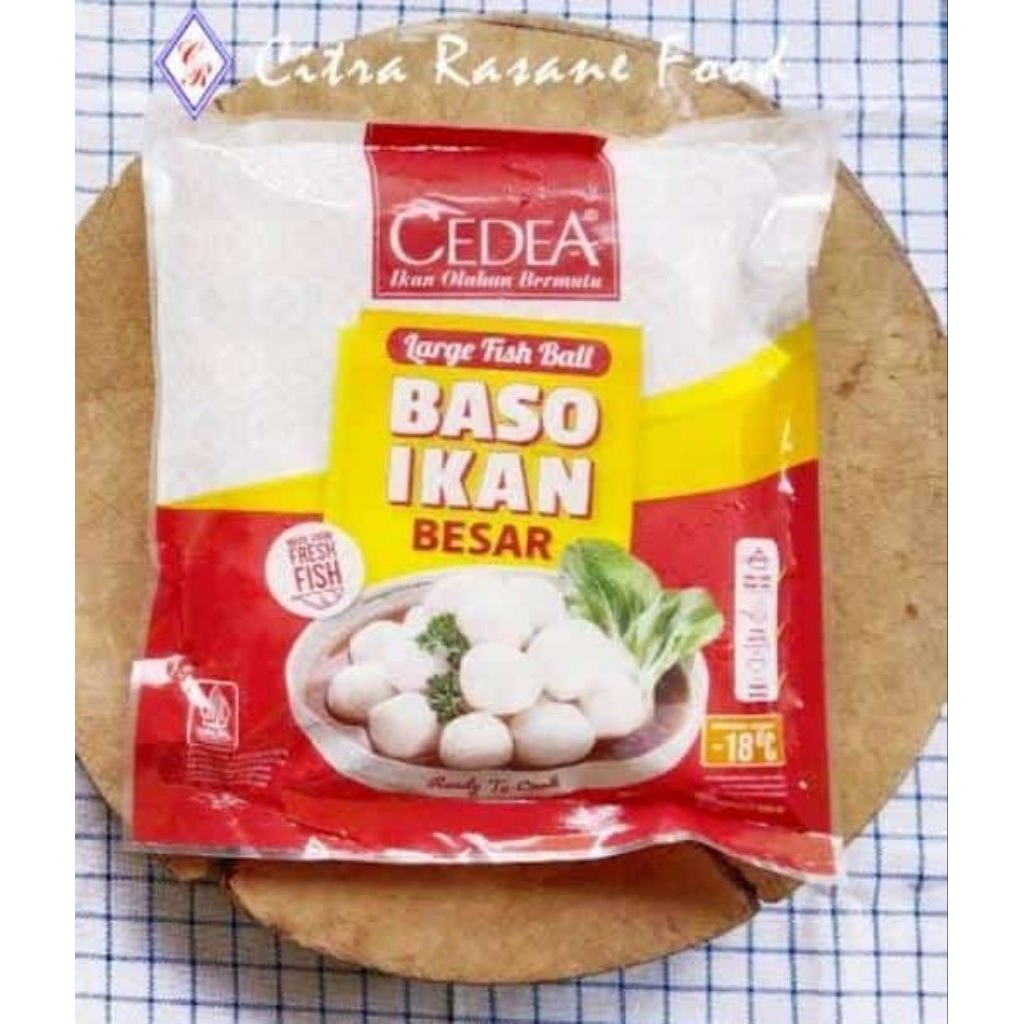 

CEDEA BAKSO IKAN BESAR 500GR