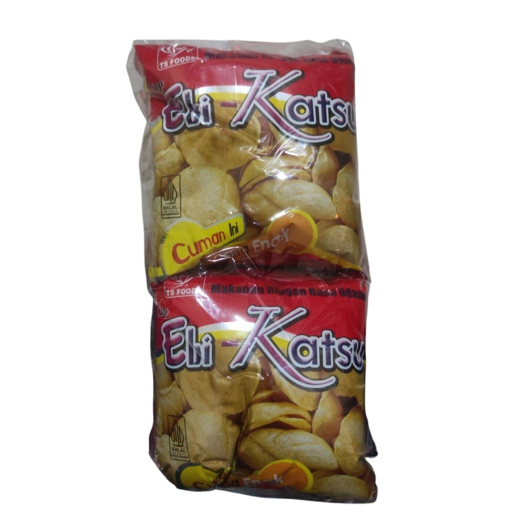 

Kerupuk Ebi Katsu (1pack isi 20 Bks)