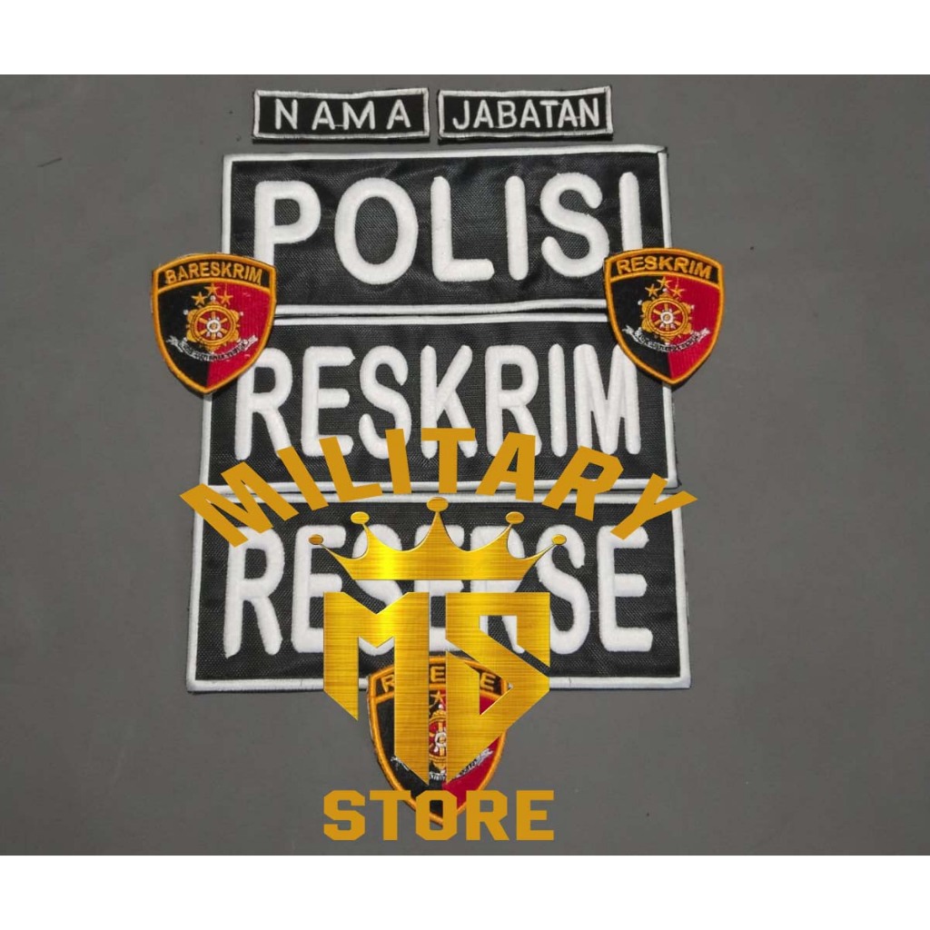 bet bordir nama  custom Tulisan timbul