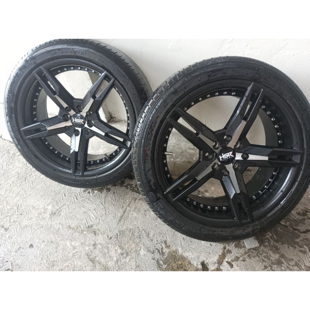 Velg HSR keanukai Ring 17 pcd Doble 4x100/ 4x114