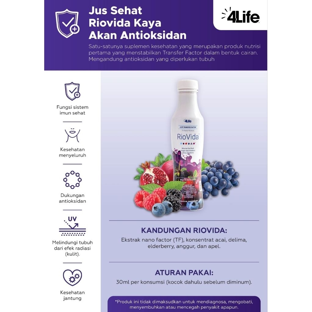 

riovida juice per botol