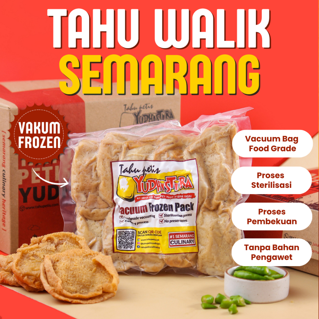 

Tahu Walik Yudhistira Khas Semarang