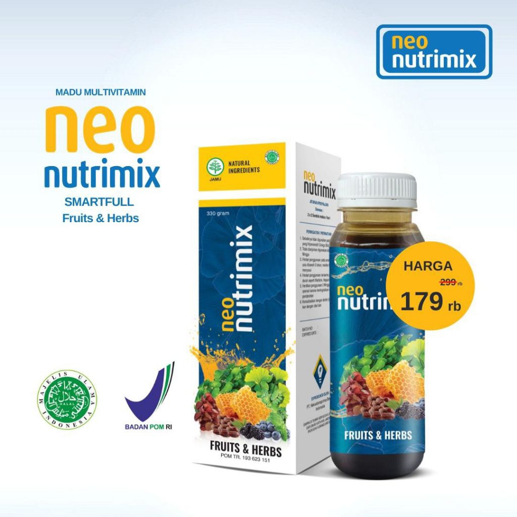 

Neonutrimix||Madu Anak||Kaya Akan Multivitamin
