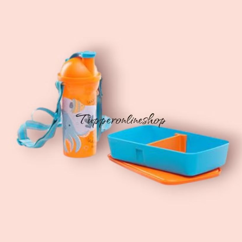 Kids lunch set tupperware / kiddie lunch set / tempat bekal tupperware