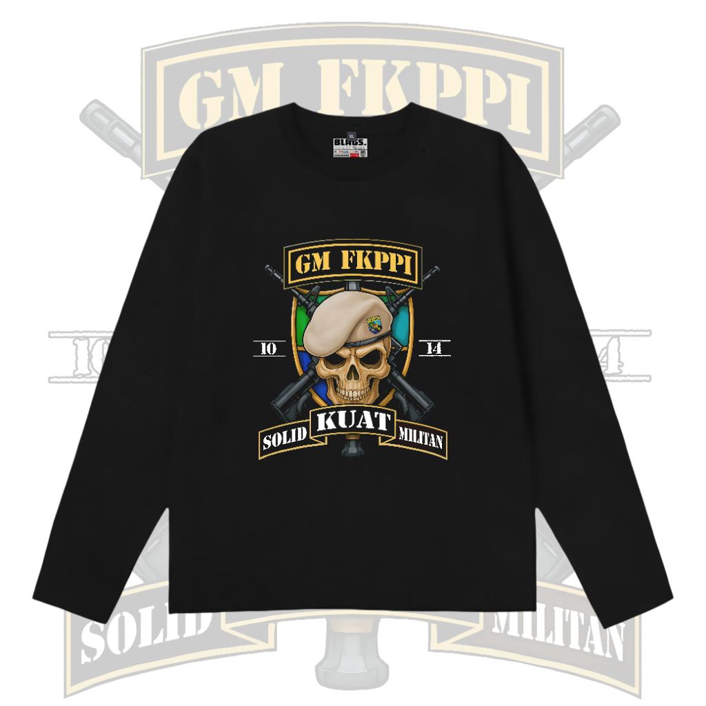 Tshirt GM FKPPI - Kaos  Distro Pria Wanita Unisex Hitam Denscry